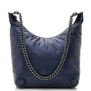 Gucci Metallic Leather Galaxy Chain Hobo
Size: 14.50" (L) x 5.00" (W) x 10